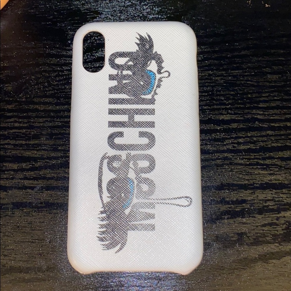 Moschino iPhoneX Graphic Logo Phone 📱 Case